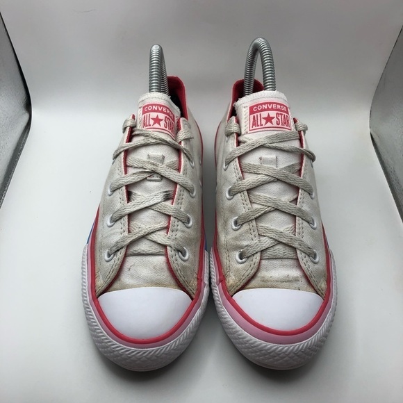 Converse beige womens sneakers size 4Y/ womens 6 - Picture 3 of 9